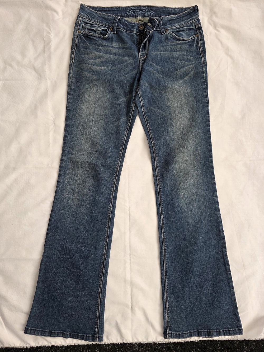 dELiA*s Bailey Jeans Stretch Low Rise 11/12 Tall - Picture 1 of 8